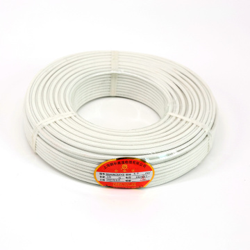 Silicone rubber insulated braided wire